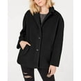 thumbnail image 5 of Collection B Juniors Faux-Fur Coats, Black, Small, 5 of 5