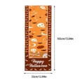 thumbnail image 3 of Nrmvnmi Pumpkins Vine Fall Table Runner, Seasonal Autumn Thanksgiving Kitchen Dining Table Decoration for Halloween Home Party Decor 13x72 Inch, 3 of 6