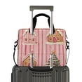 thumbnail image 2 of FORMRS 16" Laptop Bag Carrying Sleeve Case with Handle Travel Shoulder Briefcase, Gingerbread Houses, 2 of 8