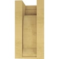 thumbnail image 4 of 6"W x 6"D x 12"H Wide Emerson Rough Cedar Woodgrain TimberThane Corbel, Primed Tan, 4 of 6