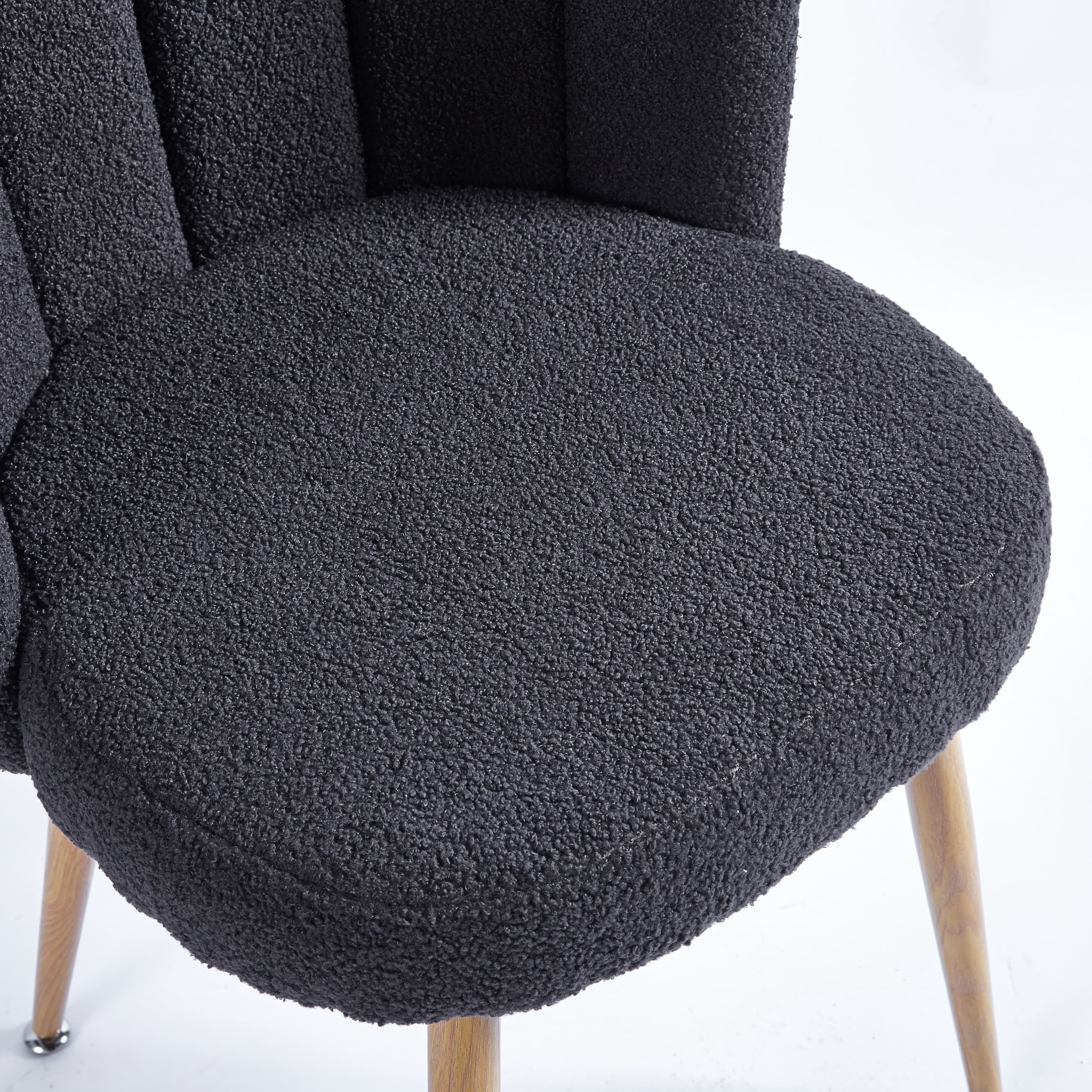 MAYEERTY Modern Gray Dining Chair Dining Living Room Set of 2