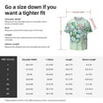 thumbnail image 7 of Wukai Succulent Men's Casual Short-Sleeve Button Down Shirt - Lightweight Summer Dress Shirt for Daily Wear-X-Large, 7 of 7