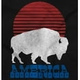 thumbnail image 2 of Vintage Patriotic American Buffalo Plus Size Crewneck Graphic Tee Shirt Brisco Brands 2X, 2 of 6