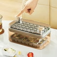 Ice Cube Tray With Lid Ice For Freezer Convenient Ice Storage Container
