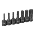 thumbnail image 2 of Grey Pneumatic 1207S Triple Square 7-Piece 3/8" Drive Impact Socket Set, 2 of 2