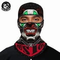 thumbnail image 2 of Musion Balaclava Helmet Liner Full Face Mask Skull Print Moto Topeng Muka Rider for Cycling and Riding Motorcycle Devil, 2 of 6