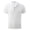 White, variant on Men's Polo Shirt, Quick Dry Short Sleeve Golf Shirt, Beer Belly Collared Textured Shirt, Button-Up Collar, Elastic Knit Material, Lightweight and Breathable, Solid Color Casual and Sports Wear
