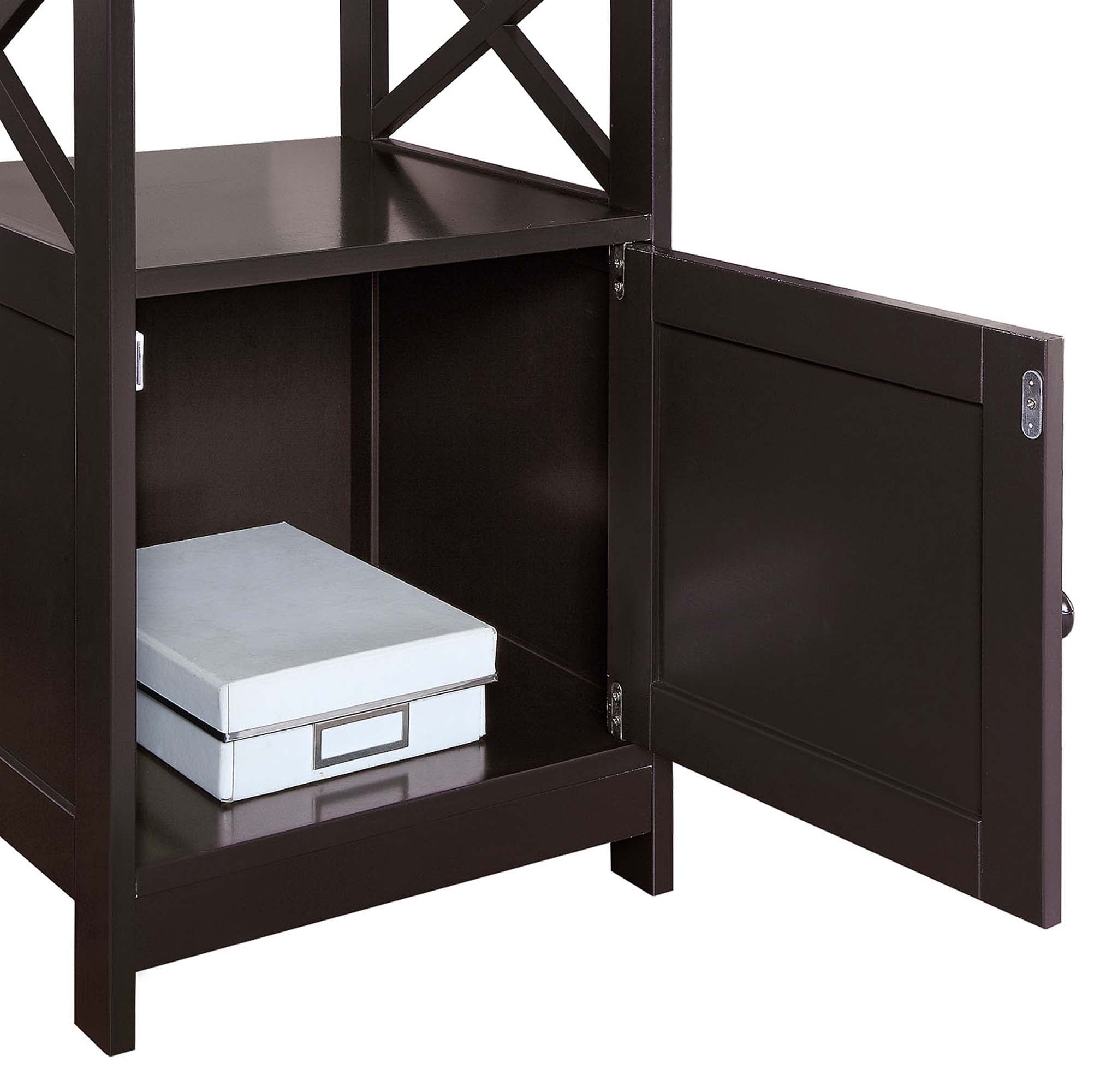 Convenience Concepts Oxford End Table with Cabinet