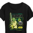 thumbnail image 3 of Star Wars - Digital Yoda - Women's Short Sleeve Classic Fit Tee, 3 of 5