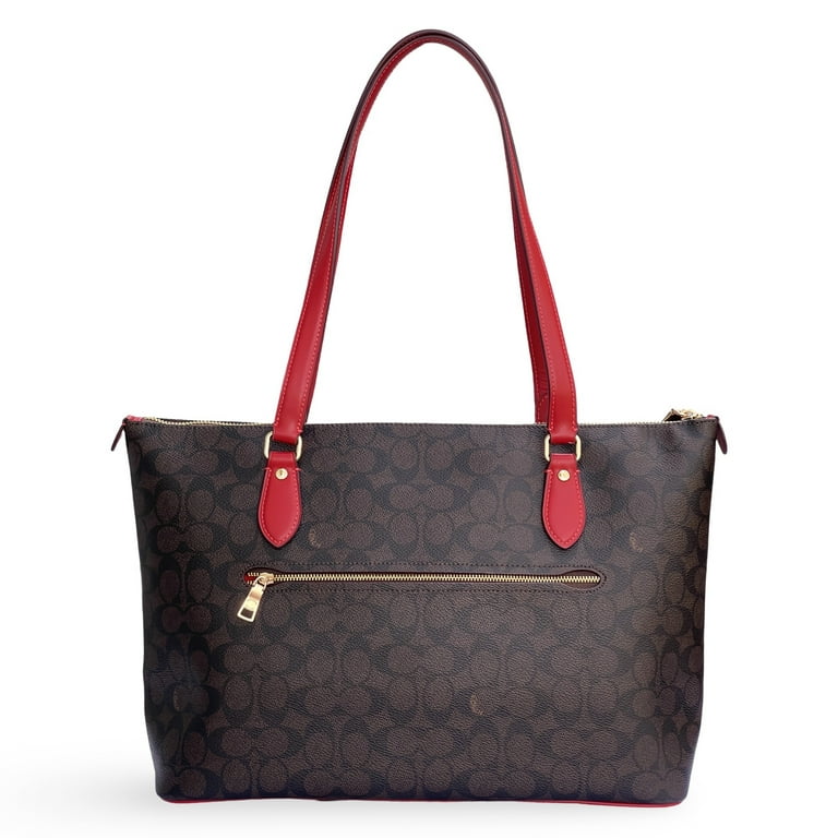Coach Women's Large Gallery Tote Bag in Signature Canvas