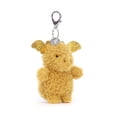 thumbnail image 1 of Jellycat Little Dragon Bag Charm, Stuffed Animal Keychain, 4 Inches, 1 of 3