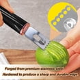 thumbnail image 2 of asddcavvf Peeler Cocktail Garnish Ultra Sharp Rind Peeler, 2 of 4