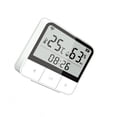 thumbnail image 1 of Seitruly Termómetro WiFi Tuya, higrómetro Digital de habitación ajustable para interiores, Sensor de temperatura, enlace inteligente, reloj Electrónica, 1 of 6
