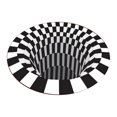 thumbnail image 1 of Alfombra de impresa en 3D, alfombra de óptica antideslizante, alfombra de área de baño de felpudo para , habitación de , sal , estilo B Macarena Alfombra ilusión, 1 of 7