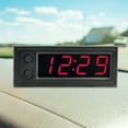 thumbnail image 4 of Termómetro de Coche Hugtrwg 3 en 1 Voltímetro Reloj Digital 12 V Rojo, 4 of 9