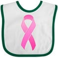 thumbnail image 3 of Inktastic Breast Cancer Pink Awareness Ribbon Boys or Girls Baby Bib, 3 of 4