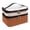 B003- Brown, variant on Womens Toiletry Travel Bag, Makeup Bag Organizer, Travel Makeup Case, Beige Waterproof Travel Bag Organizer, 9X6 Inch Large Capacity Portable Cosmetic Storage Bag That Features