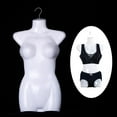 thumbnail image 1 of Maniquí colgante, torso de cuerpo femenino, maniquí de forma de vestido, gancho para colgar ropa interior, trajes de baño, mercadería, ropa de dormir, Altura 675cm, 1 of 8