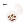 thumbnail image 4 of Naiovety Accesorios de pesca La apariencia realista para una pesca eficaz es muy eficaz para atraer Pescar 6 piezas blancas ocho, 4 of 6