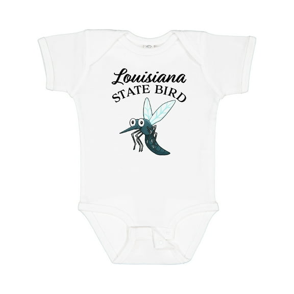 Inktastic Louisiana State Bird Mosquito Boys or Girls Baby Bodysuit