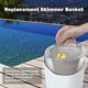 thumbnail image 2 of UniversalErsättningSkimmerBasketPlastSkimmersförovanjordspoolNoHandle, 2 of 5