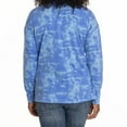 thumbnail image 2 of Women's Royal Pitt Panthers Brandy Tie Dye Tri-Blend Long Sleeve Top, 2 of 2