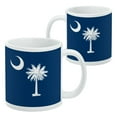 thumbnail image 2 of South Carolina State Flag White Mug, 2 of 4