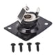 thumbnail image 2 of Placa de Conector de Salida de Guitarra, Forma Cuadrada, Placa de Conector de Guitarra, Placa de Salida de Conector de Guitarra Eléctrica Compacta de Metal, Apta Para PRS, PARA, 2 of 7