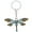 Green, variant on MasteelfCA Dragonfly Key Chain Animal Keychain Crerative Backpack Charm Car Key Chain for Women