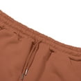 thumbnail image 5 of Kixjoy Mens Sweatpants Baggy Drawstring Wide Leg Pants Elastic Waist Open Bottom Lounge Sweatpants Lightweight Basic Winter Mens Joggers with Pockets, Coffee S, 5 of 9