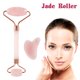 thumbnail image 4 of Muyoka Juego de rodillo de jade y raspador Gua Sha, herramienta de masaje de cuello antiarrugas antienvejecimiento para piel hinchada, círculos oscuros (rosa) Muyoka Hogar, 4 of 7