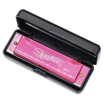 SIEYIO Harmonica 10 Holes 20 Tones Diatonic Harp Key of C Blues-Jazz Mouth Organ Harp