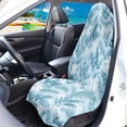 thumbnail image 2 of Uorisanigo Waterproof Car Seat Towel Cover - Blue Banana Leaf Print Bucket Towel Seat Covers Fits for Most Vehicles - Sweat-Proof & Machine Washable for Athletes, Gym Workouts, 2 of 6