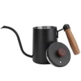 thumbnail image 4 of 600ML Coffee Pot, Practical Fashionable Drip Coffee Pot  For Brew Coffee For Gift For Coffee Lovers Black, 4 of 8