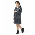 thumbnail image 3 of KAWELL Filles Wednesday Addams Costume Academy Uniforme pour Enfants Halloween Cosplay Tenue, 3 of 6