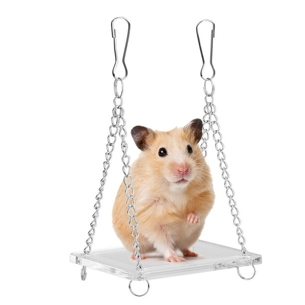 YLSHRF Hamster Toy, Small Animal Swing,Hamster Suspension Bridge