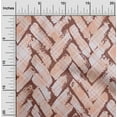 thumbnail image 2 of oneOone Velvet Brown Fabric Brush Stroke Fabric For Sewing Printed Craft Fabric By The Yard 58 Inch Wide, 2 of 4