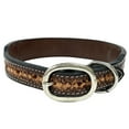 thumbnail image 2 of BAR H EQUINE Bonnie Blossom Sunflower Hand Painted Western Leather Dog Collar, 2 of 2