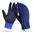thumbnail image 1 of Hommes d'Hiver Femmes Écran Tactile Imperméable à l'Eau Extérieur Sport Gants de Conduite, 1 of 1