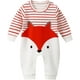 thumbnail image 2 of Mono lindo animal para bebé recién nacido, pijama de oso pingüino 3D, mono de manga larga para niño pequeño, traje de ropa de 0-12 M, 2 of 5