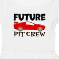 thumbnail image 4 of Inktastic Future Pit Crew Red Race Car Girls Toddler Dress, 4 of 5