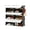 Black, variant on LIFERECORD 8-Tier Shoe Rack with Doors, 32 Pair Shoe Storage Cabinet, Plastic Shelves Organizer for Closet, Hallway, Bedroom, Entryway