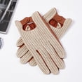 thumbnail image 2 of Manopla deportiva Guantes de piel de cabra tejidos para hombre con pantalla táctil para conducción d Tomshoo Manopla deportiva, 2 of 7