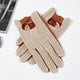thumbnail image 2 of Manopla de deporte Guantes de piel de cabra tejidos para hombre con pantalla táctil para conducción Meterk Manopla de deporte, 2 of 7