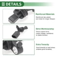 thumbnail image 3 of Sensor de velocidad de rueda ABS Unique Bargains Sensor ABS Sistema de frenos antibloqueo No.2H0927808A para Audi A3 1996-2003 Trasero Derecho, 3 of 7