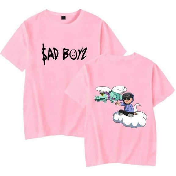 Junior H Sad Boyz 4 Life Tour Merch Short Sleeve T-shirt Unisex Fashion Crew Neck Top