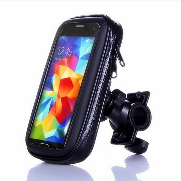 360 Degree Rotation Bicycle Motorcycle Waterproof Phone Case Mount Holder for 6.5" Phone