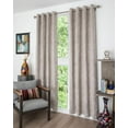 thumbnail image 3 of Gouchee Home Ruvor Taupe Curtains 54"x96", 3 of 3
