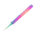 thumbnail image 1 of Tweezers, Stainless Steel Dazzling Makeup Eyelashes Home Tool Clip Precision Repair Tool Multicolor E, 1 of 8