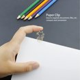 thumbnail image 4 of Clip de Papier Mignon, Clip de Papier en Forme de Chat d'Or 150Pcs Polyvalent pour l'École pour la Classification de Fichier, 4 of 8